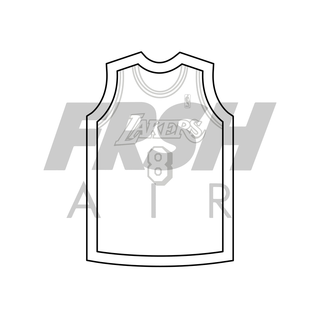 Lakers Bryant #8 (Halo)